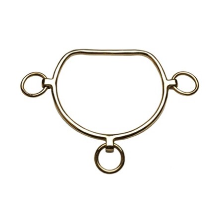 Jacks 5 in. Solid Brass Chifney Bit 1283-5